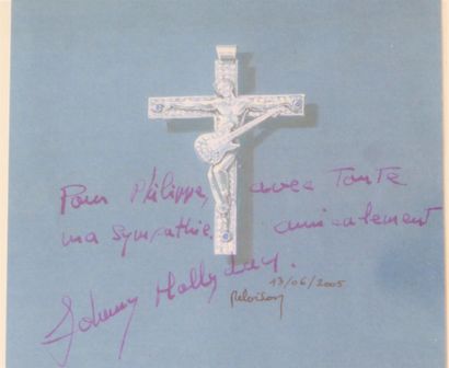 Philippe DELOISON (XXè) pour Johnnny HALLYDAY....