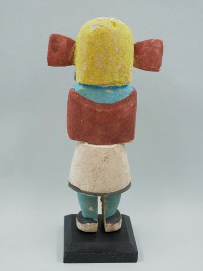 null Statuette representing a kachina doll spirit of the ancient Hopi Indians in...