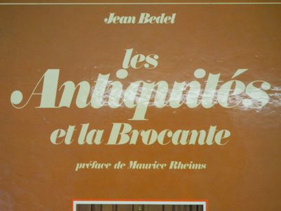 null Lot of books on Art, French pewter, Antiques and Brocante (Jean Bedel), New...