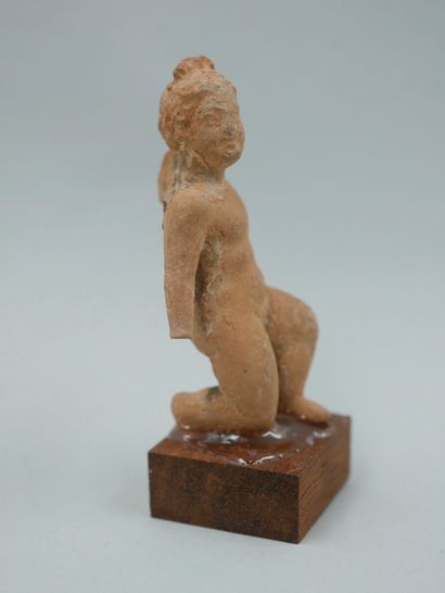 null God Eros Cupid. Terracotta. Greco-Roman period.

As is. H:6cm.
