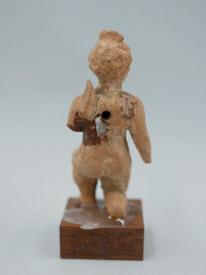 null God Eros Cupid. Terracotta. Greco-Roman period.

As is. H:6cm.