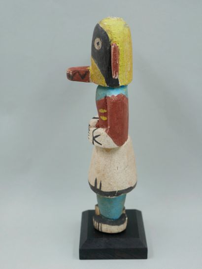 null Statuette representing a kachina doll spirit of the ancient Hopi Indians in...