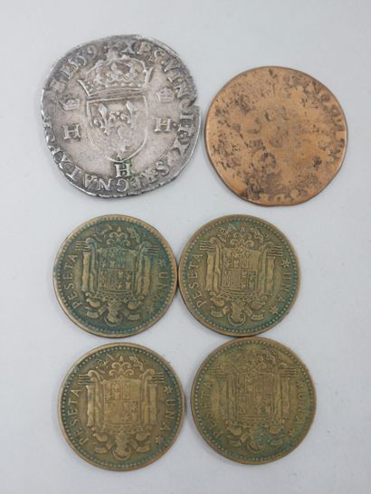 null Lot of various coins