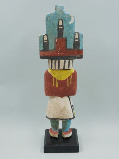 null 
Representation of a kachina doll spirit of the ancient Hopi Indians in relation...