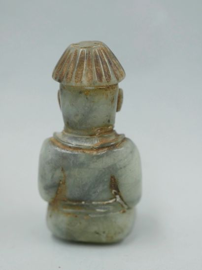 null Child with hat that is 

amulet during fertility small various remains of concretions....