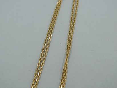 null 
Chain in 18k yellow gold. Weight : 4,50gr.

Length : 60 cm.
