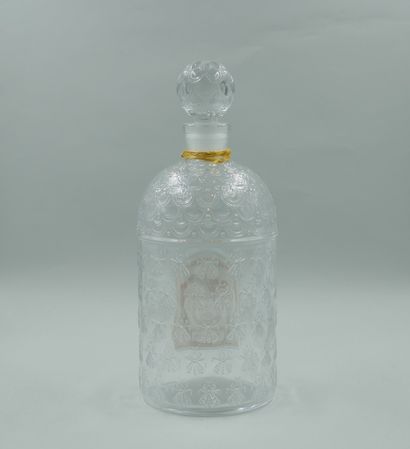null GUERLAIN, Lot including: 

- "Eau de Cologne du coq", glass bottle model colorless...