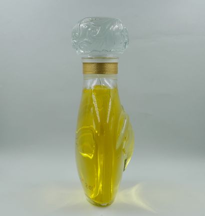 null NINA RICCI " L'air du Temps ", Dummy bottle of decoration in glass, body decorated...