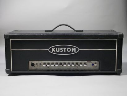 null 
Tête d'ampli de marque Kustom modèle QUAD200HD. 




Bel état, fonctionnel.




Vendue...