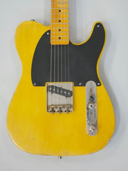  Solidbody electric guitar Telecaster model in copy of a Fender made in Guitarbuild.co.uk....