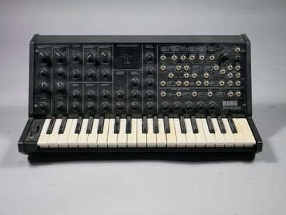  KORG synthesizer model MS20 MINI. 
Seems...
