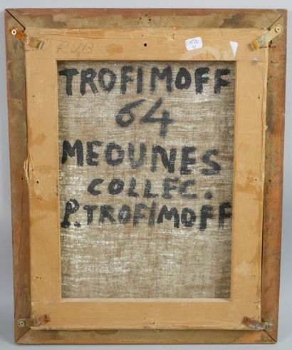 null Pierre TROFIMOFF (1925-1996)

Meounes, 1964.

Huile sur toile signée en bas...