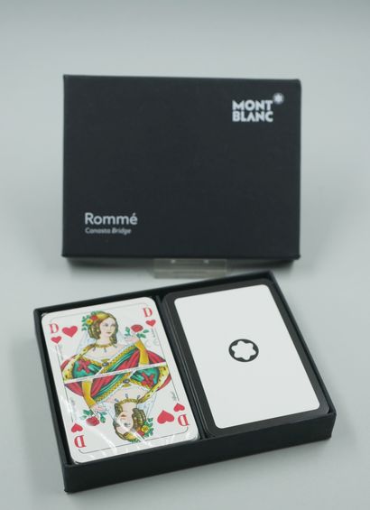 null MONTBLANC.

Two decks of cards (one in blister pack).

Boxed.