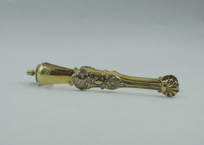 null Antoine-Jean MAHON (Active from 1822 to 1834). 

Sugar tongs in vermeil with...