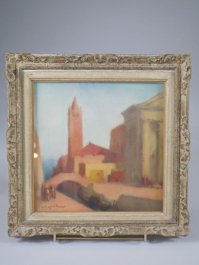 null Ferdinand FARGEOT (1880-1957)

Campo San Barnaba in Venice

Pastel signed lower...