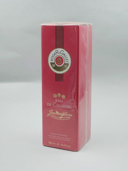 null Roger GALLET. 

Eau de cologne. 500ml. In its packaging.