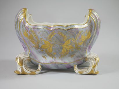 null Camille LE TALLEC (1906-1991) in Paris

Part of a grey porcelain tableware with...