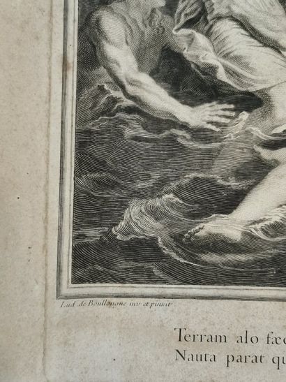 null Louis de Boullogne II (1654-1733), after 

Louis DESPLACES (1682-1739), engraved...