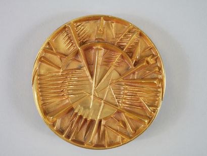 null Arnaldo POMODORO (1926)

Circular medal in gilded bronze made for the 75th anniversary...
