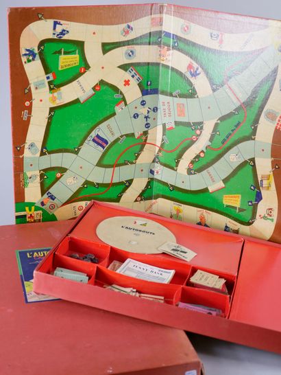 null The Funny Road - Edmond DUJARDIN 1950. In its original box, complete with its...