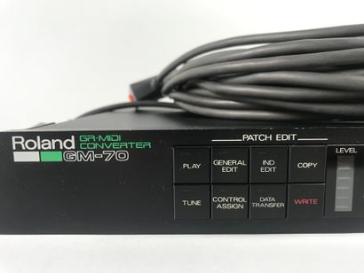 null ROLAND / GR Midi Converter GM70 Made in Japan. In its case/ (Seems to work)