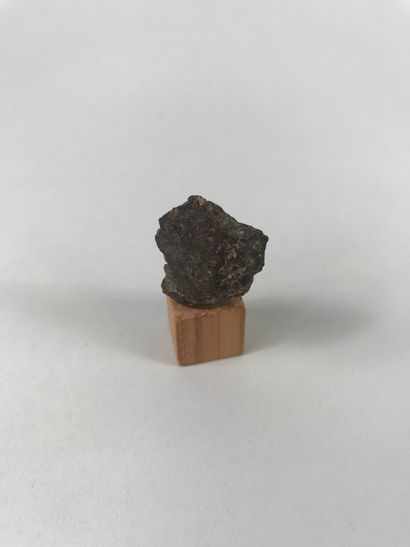 null Meteorite chondrite.

Height. :3,5cm.

(Certificate on request)