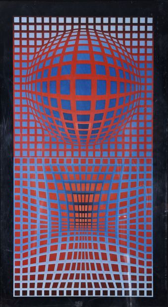 null Victor VASARELY (1906-1997) after

Two framed posters "VP HOST", Edition du...