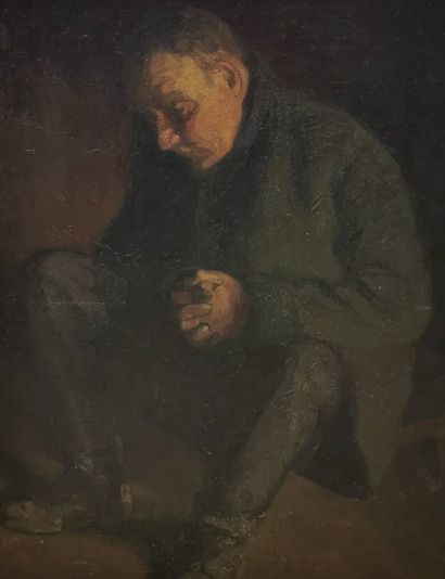 Ywan CERF (1883-1963)

Portrait d'homme assis...