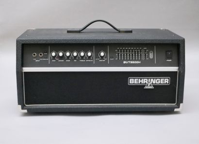 null BEHRINGER Bass amp head model VTC BVT 5500H. 

Functional.

Sold as is.