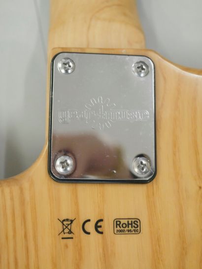 null Guitare électrique Solidbody 12 cordes de marque Gear 4 Music, finition Natural....
