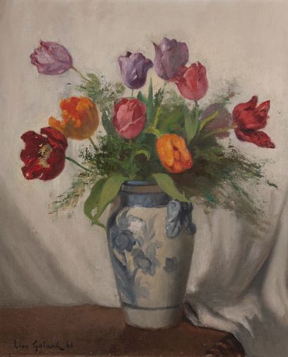 null Léon Laurent GALAND (1872-1960)

Bouquet of Tulips, 1941

Oil on canvas, signed...