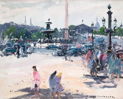 null Paul-Jean ANDERBOUHR (1909-2006)

View of the Place de la Concorde

Oil on canvas...