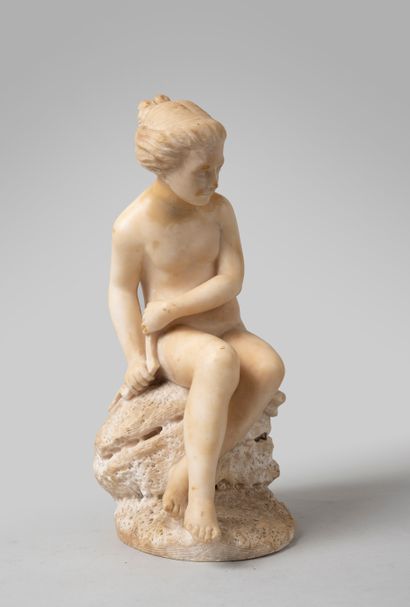 null Etienne Maurice FALCONET (1716-1791), after

Psyche sitting on a rock, hiding...