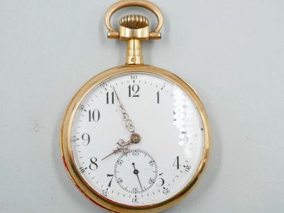 null Pocket watch in 18k yellow gold. 

PB : 74,40gr.
