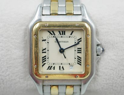 CARTIER, PANTHERE model

Steel and yellow...