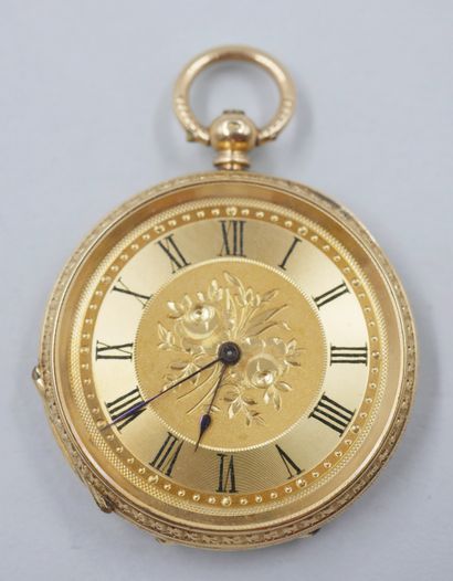 JOHN MYERS Co London. 

Pocket watch in 18k...