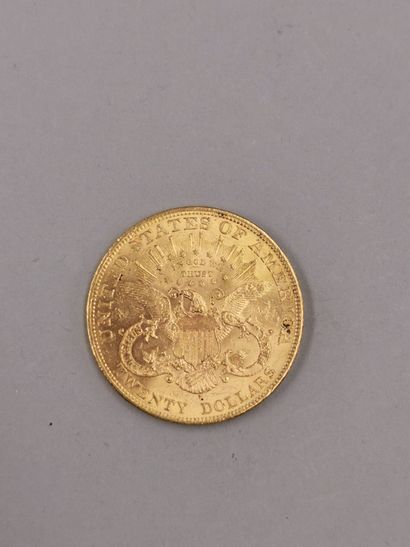 null Pièce en or de 20 dollars " Liberty Head - Double Eagle " avec devise . 1904.

Poids...