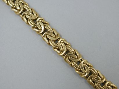 null Royal mesh bracelet in 18k yellow gold. 

Weight : 25gr