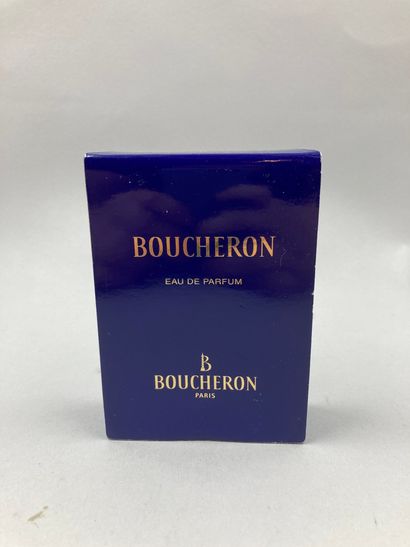 null Lot including 3 boxes of which Boucheron with PDO, titled box. Van Cleef Arpels...