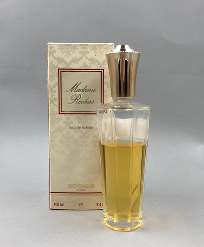 null ROCHAS « Madame »

Flacon en verre, étiquette titrée, eau de toilette, 70ml...