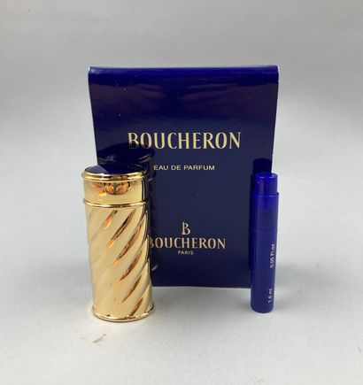 null Lot including 3 boxes of which Boucheron with PDO, titled box. Van Cleef Arpels...