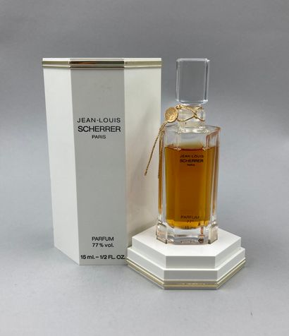 null Lot de 3 flacons avec boites dont Jean-Louis Scherrer « Scherrer », parfum 15ml,...