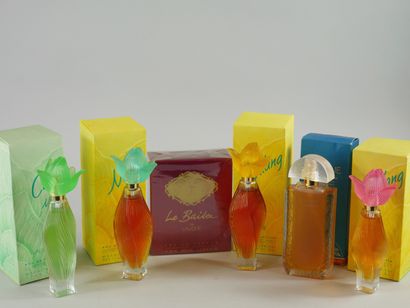 null LALIQUE

A spray bottle "Le baiser", Eau de parfum 50ml, a spray bottle "Lalique...