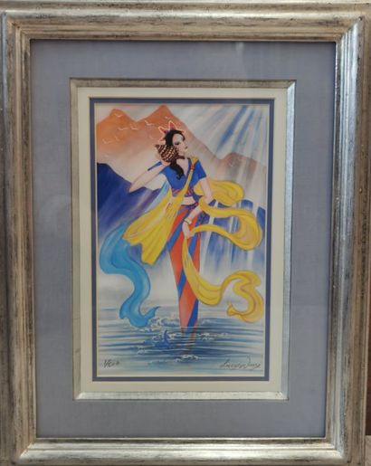 null Lucy WANG (20th)

The mermaid and the dancer with the dragon. 

Two lithographs...