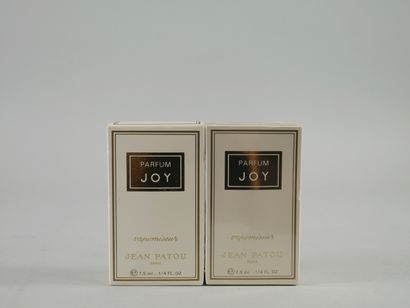 null JEAN PATOU « Joy »

Deux atomiseurs d’extrait de parfum 7,5ml + coffrets ti...