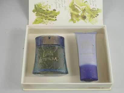 null Lot including a Lolita Lempika box for men with an EDT spray 100ml, a Lolita...