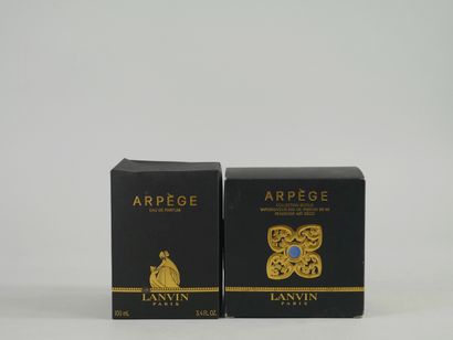 null LANVIN « Arpège »

Lot comprenant un flacon vaporisateur, eau de parfum 50ml,...