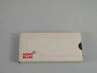 null A Mont Blanc 4 color pen in its original box.