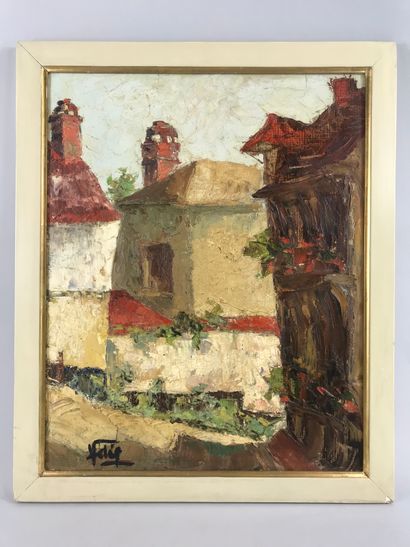 null French school, 20th century

Houses of the South

Oil on board, signed lower...