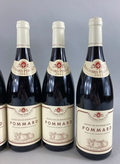 null Lot de 6 bouteilles de vin, comprenant :

- 3 bouteilles Pommard Premier Cru...